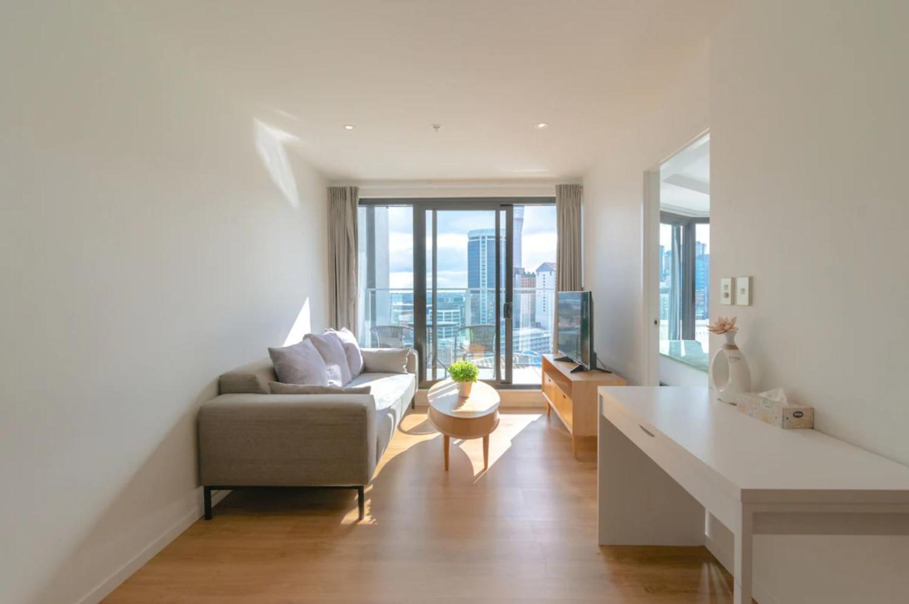 Skytower And City View 2 Bedroom Apartment On High Floor Auckland Exterior foto